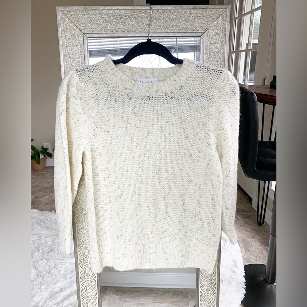 Calvin Klein Jeans metallic thread sweater